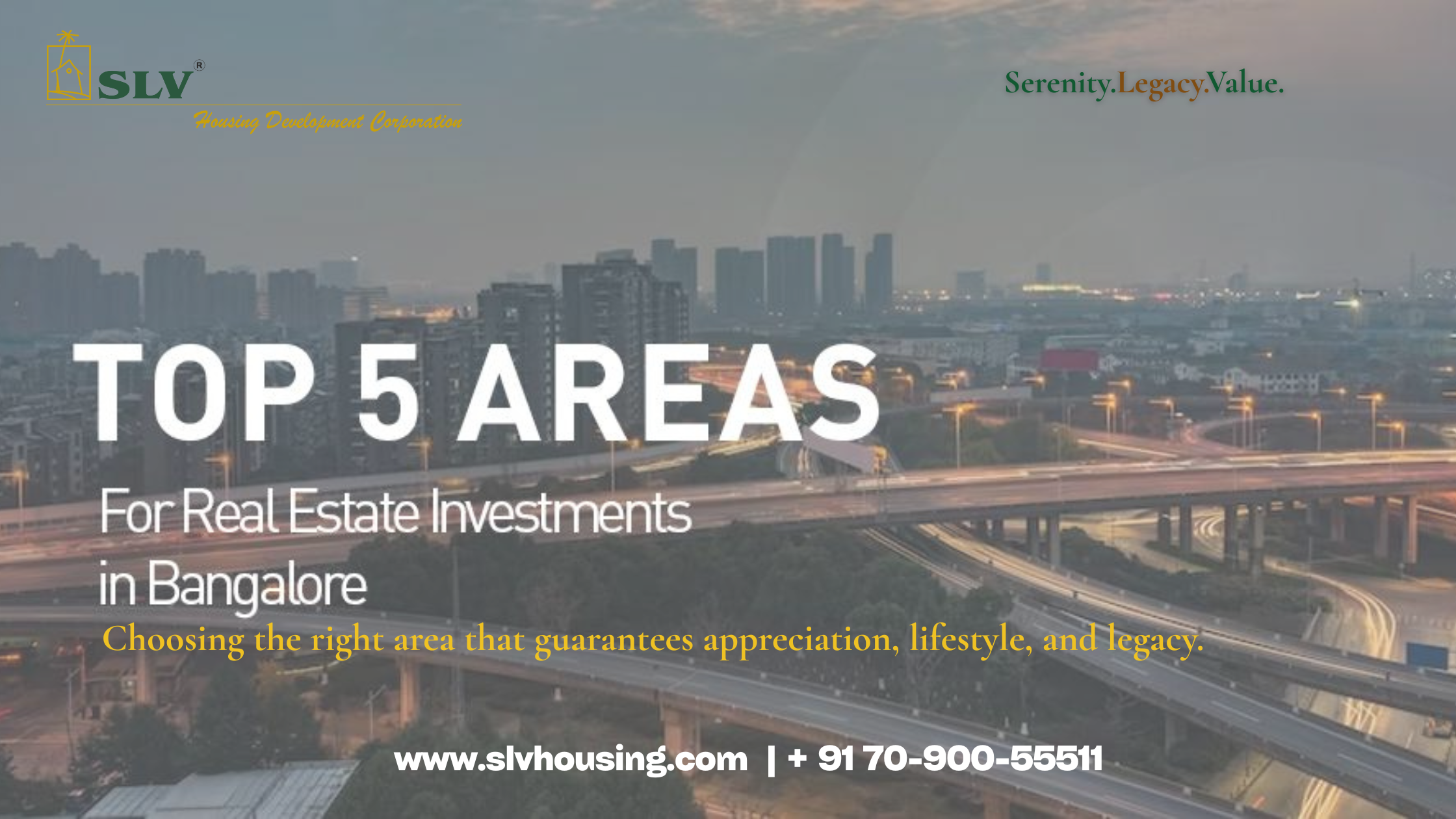 Invest in Bengaluru’s Best Villa Plots – Kanakapura, Devanahalli, Bannerghatta & Sarjapur with SLV Housing Top Areas in Bengaluru for Villa Plots – Kanakapura Road, Devanahalli, Bannerghatta & Sarjapur by SLV Housing